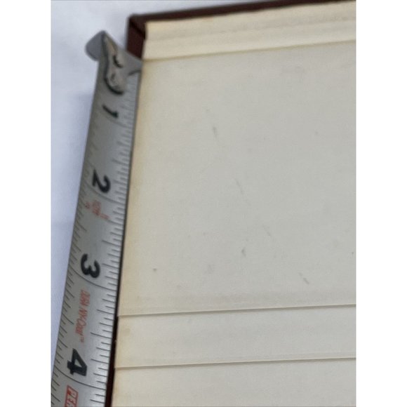 Springfield Brown Faux Leather Photo Square Photograph Album Vintage Mini - Picture 9 of 12